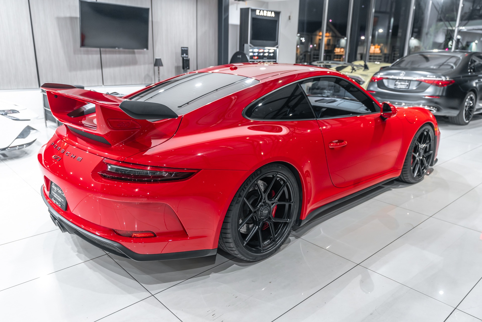 Used-2018-Porsche-911-GT3-PDK-Trans-Full-Bucket-Seats-Front-Lift-Forged-One-Wheels-LOW-Miles