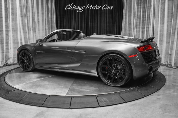 Used 2015 Audi R8 5.2L V10 5.2 quattro Carbon Spyder Carbon Fiber! Audi Exclusive Optics! LOADED! for sale Sold at Chicago Motor Cars in West Chicago IL 60185 3