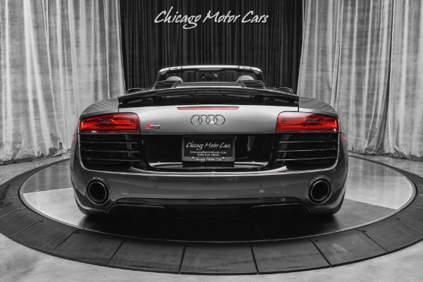 Used 2015 Audi R8 5.2L V10 5.2 quattro Carbon Spyder Carbon Fiber! Audi Exclusive Optics! LOADED! for sale Sold at Chicago Motor Cars in West Chicago IL 60185 4