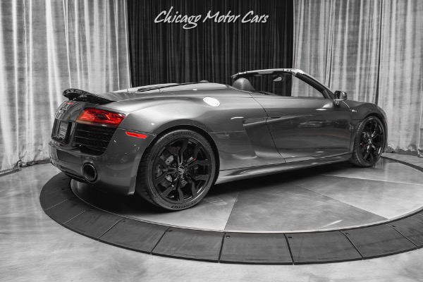 Used 2015 Audi R8 5.2L V10 5.2 quattro Carbon Spyder Carbon Fiber! Audi Exclusive Optics! LOADED! for sale Sold at Chicago Motor Cars in West Chicago IL 60185 5