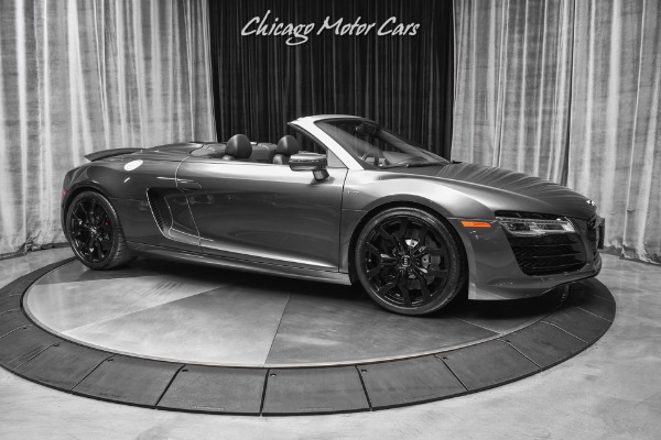 Used 2015 Audi R8 5.2L V10 5.2 quattro Carbon Spyder Carbon Fiber! Audi Exclusive Optics! LOADED! for sale Sold at Chicago Motor Cars in West Chicago IL 60185 6