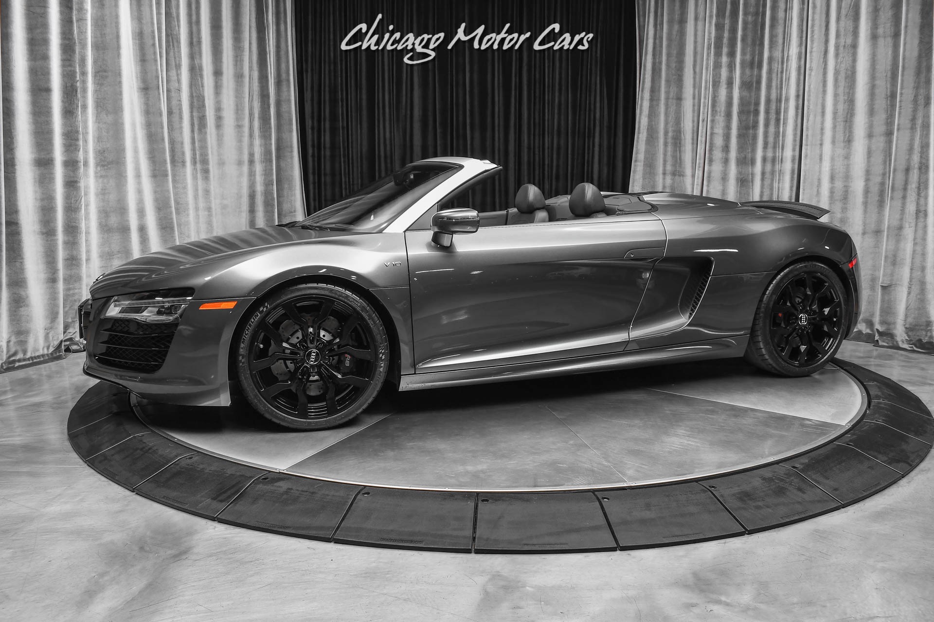 Used 2015 Audi R8 5.2L V10 5.2 quattro Carbon Spyder Carbon Fiber! Audi Exclusive Optics! LOADED! for sale Sold at Chicago Motor Cars in West Chicago IL 60185 1