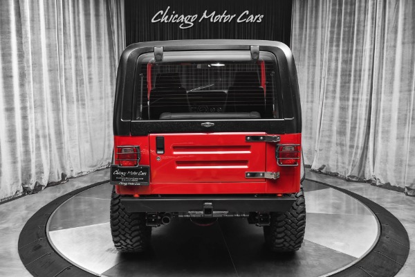 Used 1985 Jeep CJ-7 SUV FULL Restoration! LS1 Swap! Incredible Build! ONLY 180 Miles! for sale Sold at Chicago Motor Cars in West Chicago IL 60185 4