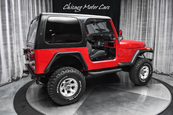 Used 1985 Jeep CJ-7 SUV FULL Restoration! LS1 Swap! Incredible Build! ONLY 180 Miles! for sale Sold at Chicago Motor Cars in West Chicago IL 60185 5