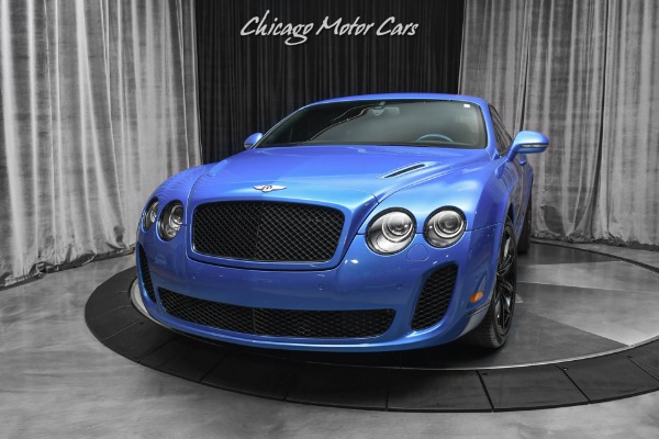 Used 2010 Bentley Continental Supersports Coupe RARE Neptune Blue Carbon Fiber $274K+ MSRP for sale Sold at Chicago Motor Cars in West Chicago IL 60185 2
