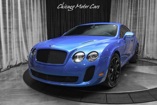 Used-2010-Bentley-Continental-Supersports-Coupe-RARE-Neptune-Blue-Carbon-Fiber-274K-MSRP