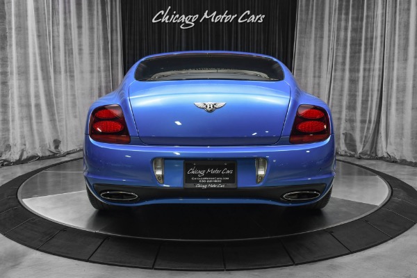 Used 2010 Bentley Continental Supersports Coupe RARE Neptune Blue Carbon Fiber $274K+ MSRP for sale Sold at Chicago Motor Cars in West Chicago IL 60185 4