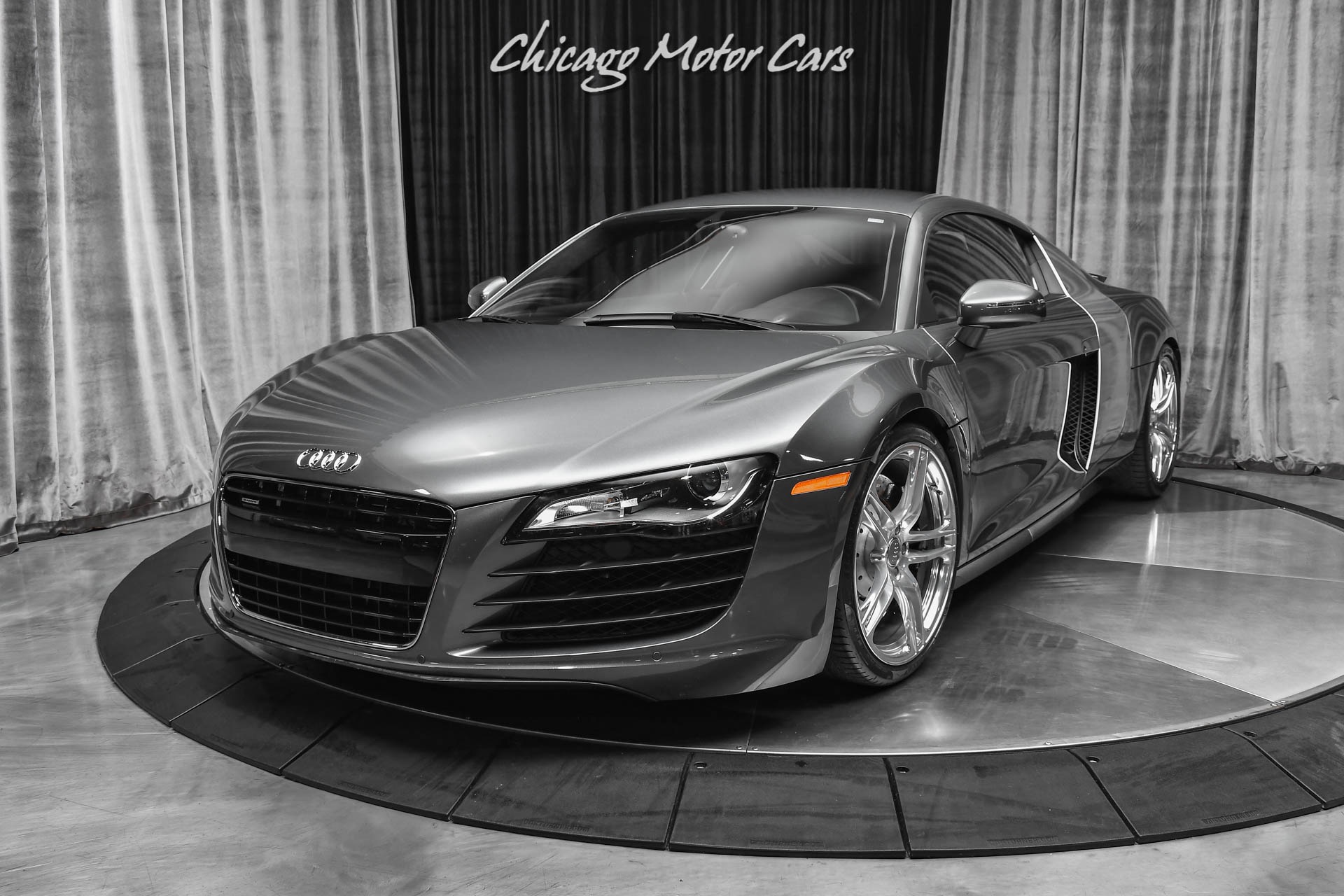 Used-2009-Audi-R8-Quattro-Daytona-Gray-Pearl-6-Speed-Manual-Premium-Pack-LOADED