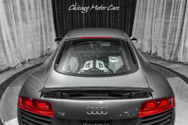 Used-2009-Audi-R8-Quattro-Daytona-Gray-Pearl-6-Speed-Manual-Premium-Pack-LOADED