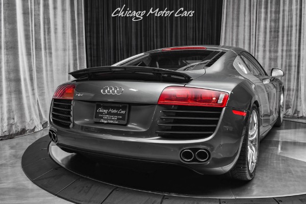 Used-2009-Audi-R8-Quattro-Daytona-Gray-Pearl-6-Speed-Manual-Premium-Pack-LOADED