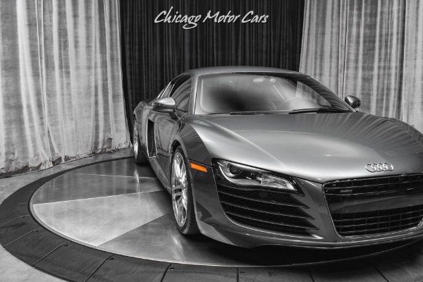 Used-2009-Audi-R8-Quattro-Daytona-Gray-Pearl-6-Speed-Manual-Premium-Pack-LOADED