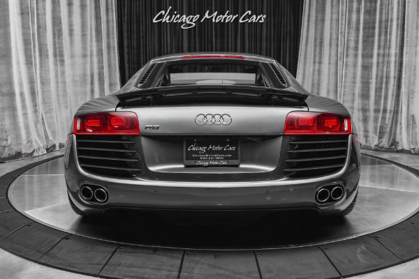 Used-2009-Audi-R8-Quattro-Daytona-Gray-Pearl-6-Speed-Manual-Premium-Pack-LOADED