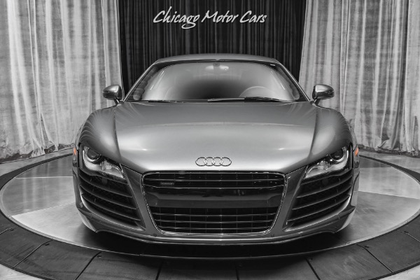 Used-2009-Audi-R8-Quattro-Daytona-Gray-Pearl-6-Speed-Manual-Premium-Pack-LOADED