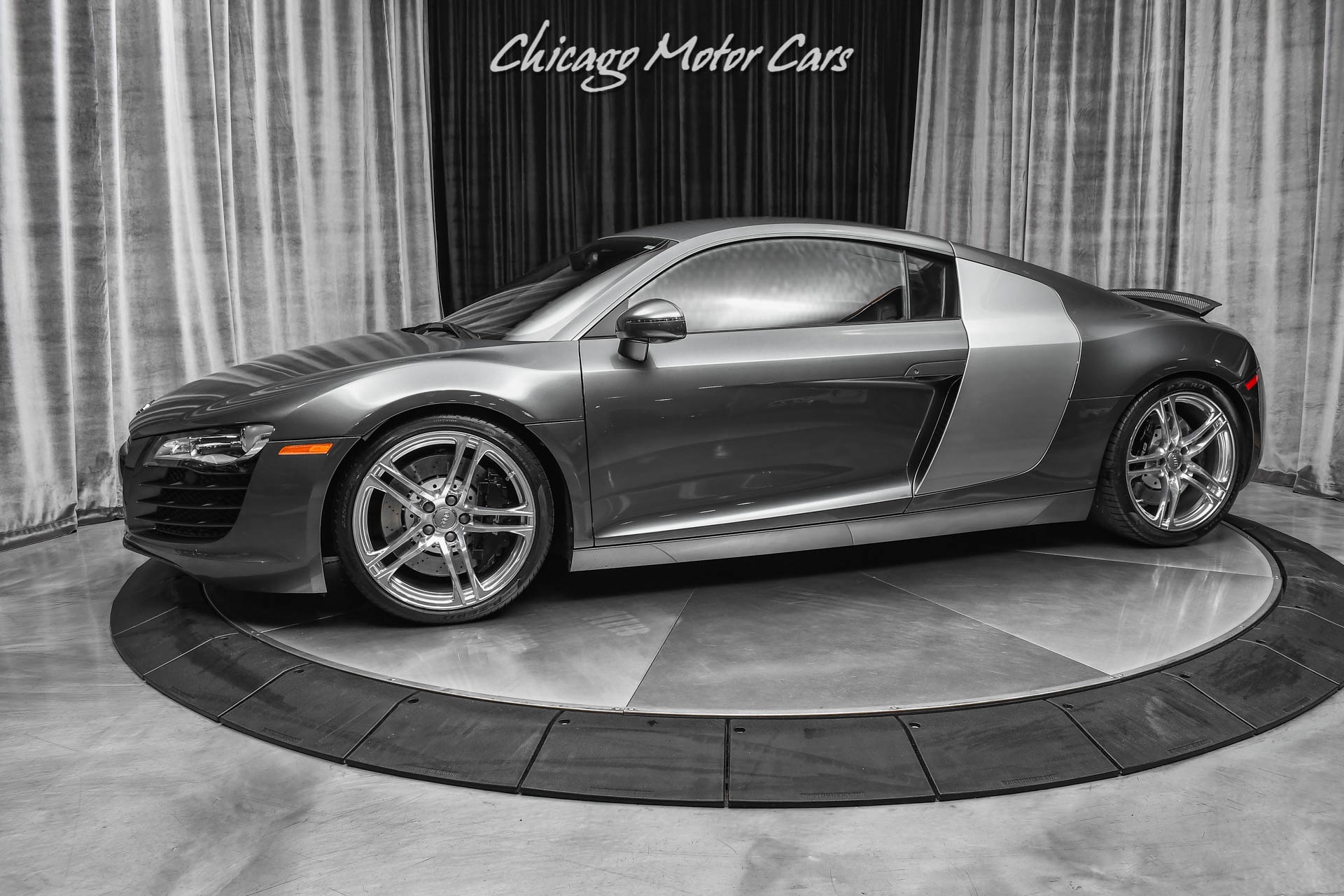 Used-2009-Audi-R8-Quattro-Daytona-Gray-Pearl-6-Speed-Manual-Premium-Pack-LOADED