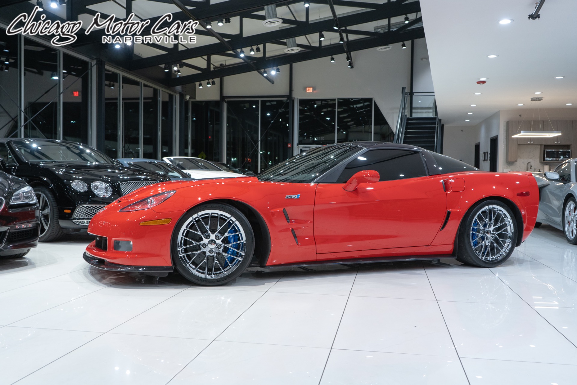 Used 2010 Chevrolet Corvette ZR1 3ZR Coupe MSRP $120k+ LINGENFELTER 710 HP PKG! for sale Sold at Chicago Motor Cars in West Chicago IL 60185 1
