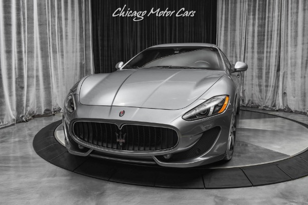 Used 2013 Maserati GranTurismo Sport Coupe! Loaded with Carbon Fiber! 16k Miles! Black Leather with Red St for sale Sold at Chicago Motor Cars in West Chicago IL 60185 2