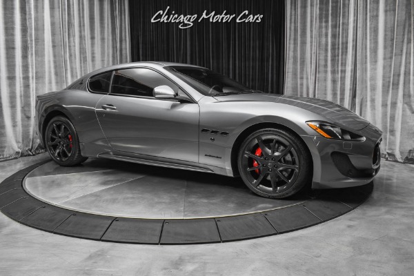 Used 2013 Maserati GranTurismo Sport Coupe! Loaded with Carbon Fiber! 16k Miles! Black Leather with Red St for sale Sold at Chicago Motor Cars in West Chicago IL 60185 6