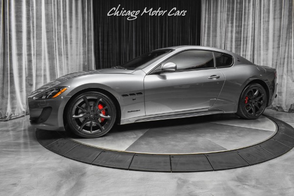 Used 2013 Maserati GranTurismo Sport Coupe! Loaded with Carbon Fiber! 16k Miles! Black Leather with Red St for sale Sold at Chicago Motor Cars in West Chicago IL 60185 1