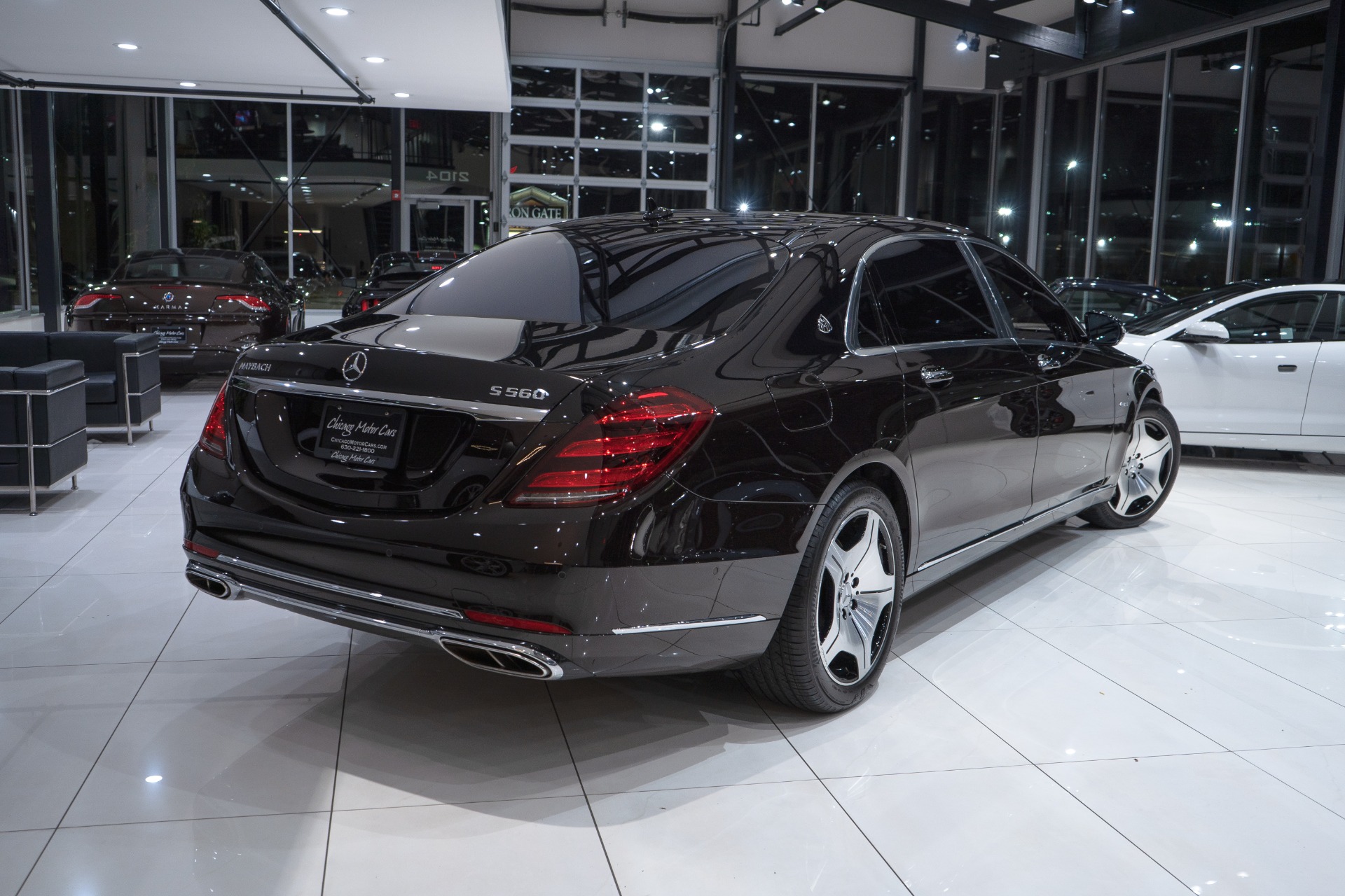 Used-2019-Mercedes-Benz-S560-Maybach-4Matic-Sedan---MSRP-194045--Spectacular-Two-Tone-Magic-Sky-Exec-Rear-Seats