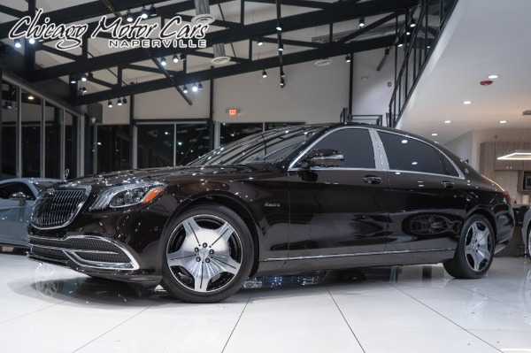 Used 2019 Mercedes-Benz S560 Maybach 4Matic Sedan - MSRP $194,045  Spectacular Two Tone! Magic Sky! Exec. Rear Seats! for sale Sold at Chicago Motor Cars in West Chicago IL 60185 2