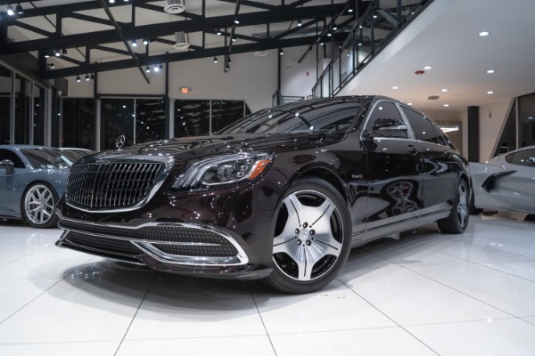 Used 2019 Mercedes-Benz S560 Maybach 4Matic Sedan - MSRP $194,045  Spectacular Two Tone! Magic Sky! Exec. Rear Seats! for sale Sold at Chicago Motor Cars in West Chicago IL 60185 3