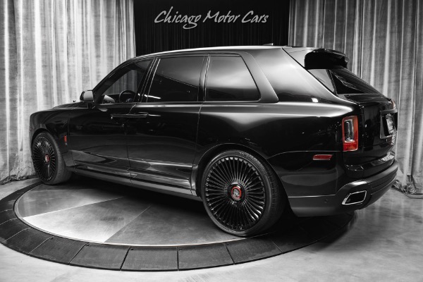 Used 2019 Rolls-Royce Cullinan SUV Launch PKG REAR Theater Config Starlight Headliner with Panoroof! for sale Sold at Chicago Motor Cars in West Chicago IL 60185 3