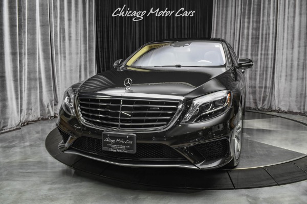 Used 2015 Mercedes-Benz S63 AMG 4Matic Sedan Executive Rear Seat Pack! Burmester High End Audio! LOADED for sale Sold at Chicago Motor Cars in West Chicago IL 60185 2