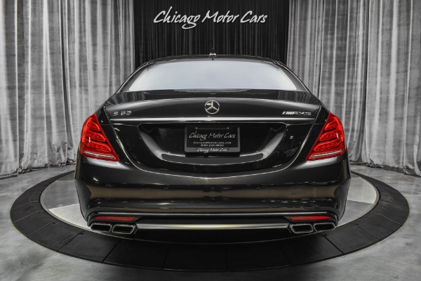 Used 2015 Mercedes-Benz S63 AMG 4Matic Sedan Executive Rear Seat Pack! Burmester High End Audio! LOADED for sale Sold at Chicago Motor Cars in West Chicago IL 60185 4