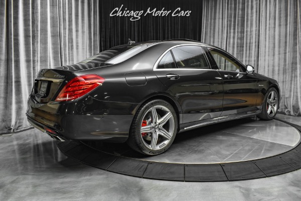 Used 2015 Mercedes-Benz S63 AMG 4Matic Sedan Executive Rear Seat Pack! Burmester High End Audio! LOADED for sale Sold at Chicago Motor Cars in West Chicago IL 60185 5