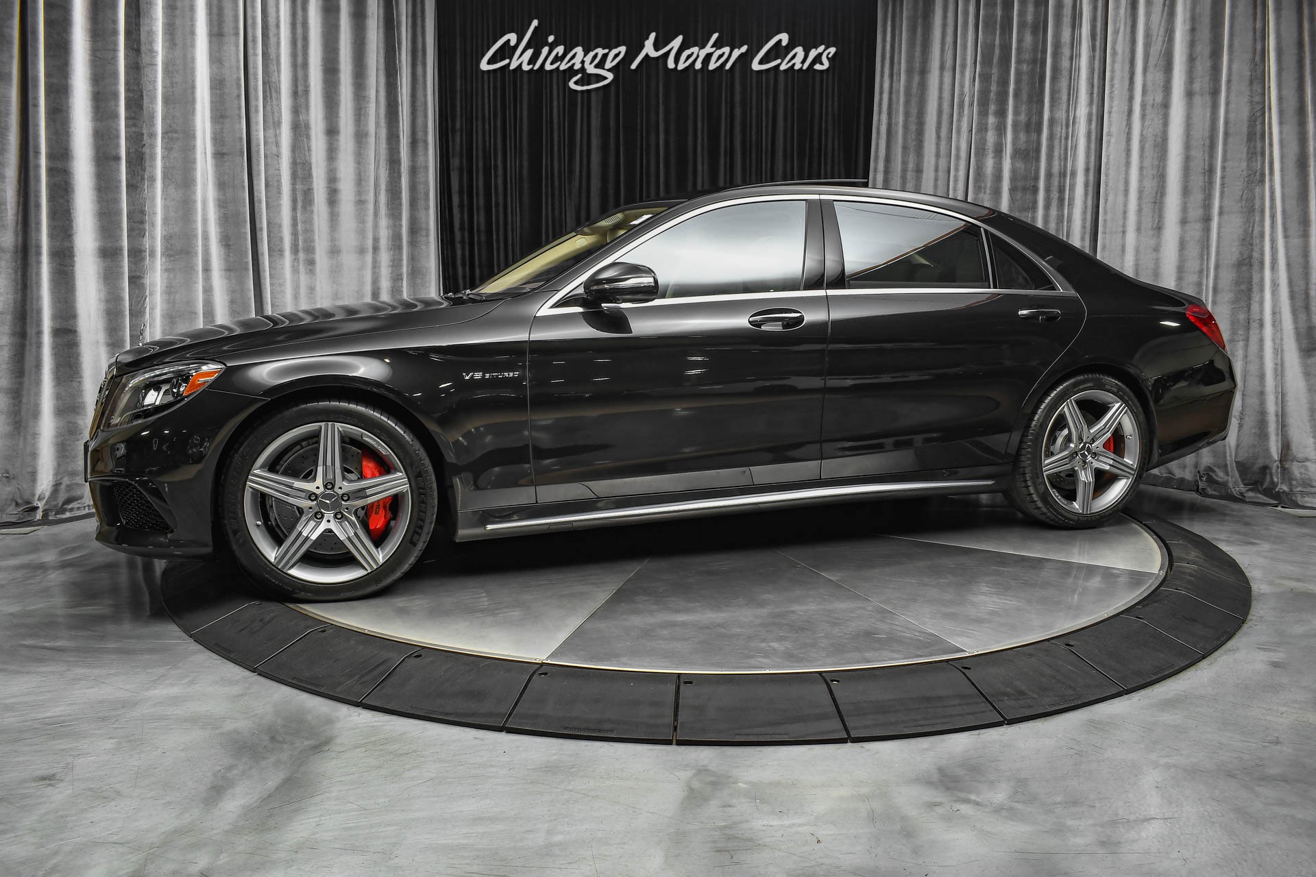 Used 2015 Mercedes-Benz S63 AMG 4Matic Sedan Executive Rear Seat Pack! Burmester High End Audio! LOADED for sale Sold at Chicago Motor Cars in West Chicago IL 60185 1