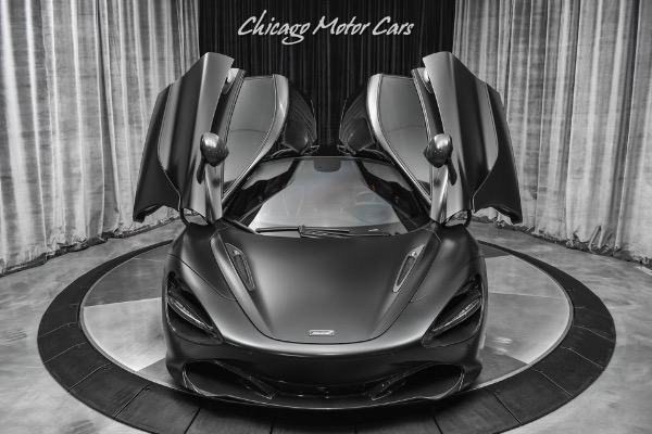 Used-2018-McLaren-720S-Performance-Coupe-Satin-Black-HRE-Wheels-TONS-of-Carbon-HUGE-MSRP