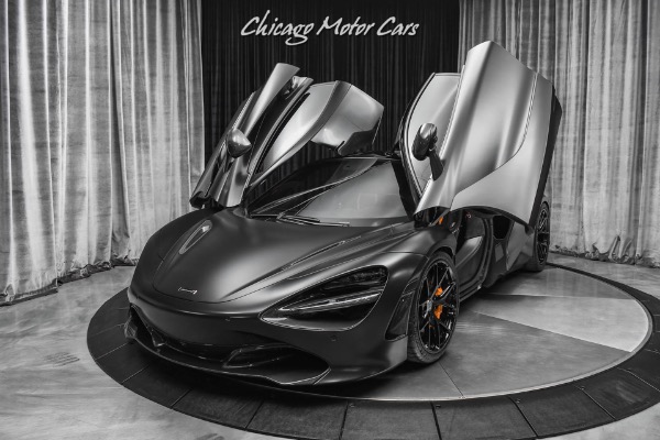 Used-2018-McLaren-720S-Performance-Coupe-Satin-Black-HRE-Wheels-TONS-of-Carbon-HUGE-MSRP