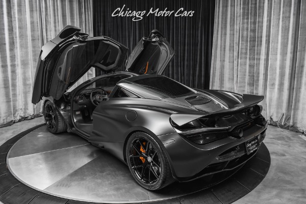 Used-2018-McLaren-720S-Performance-Coupe-Satin-Black-HRE-Wheels-TONS-of-Carbon-HUGE-MSRP