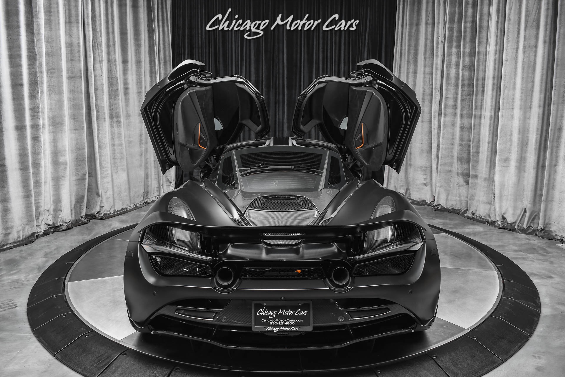 Used-2018-McLaren-720S-Performance-Coupe-Satin-Black-HRE-Wheels-TONS-of-Carbon-HUGE-MSRP