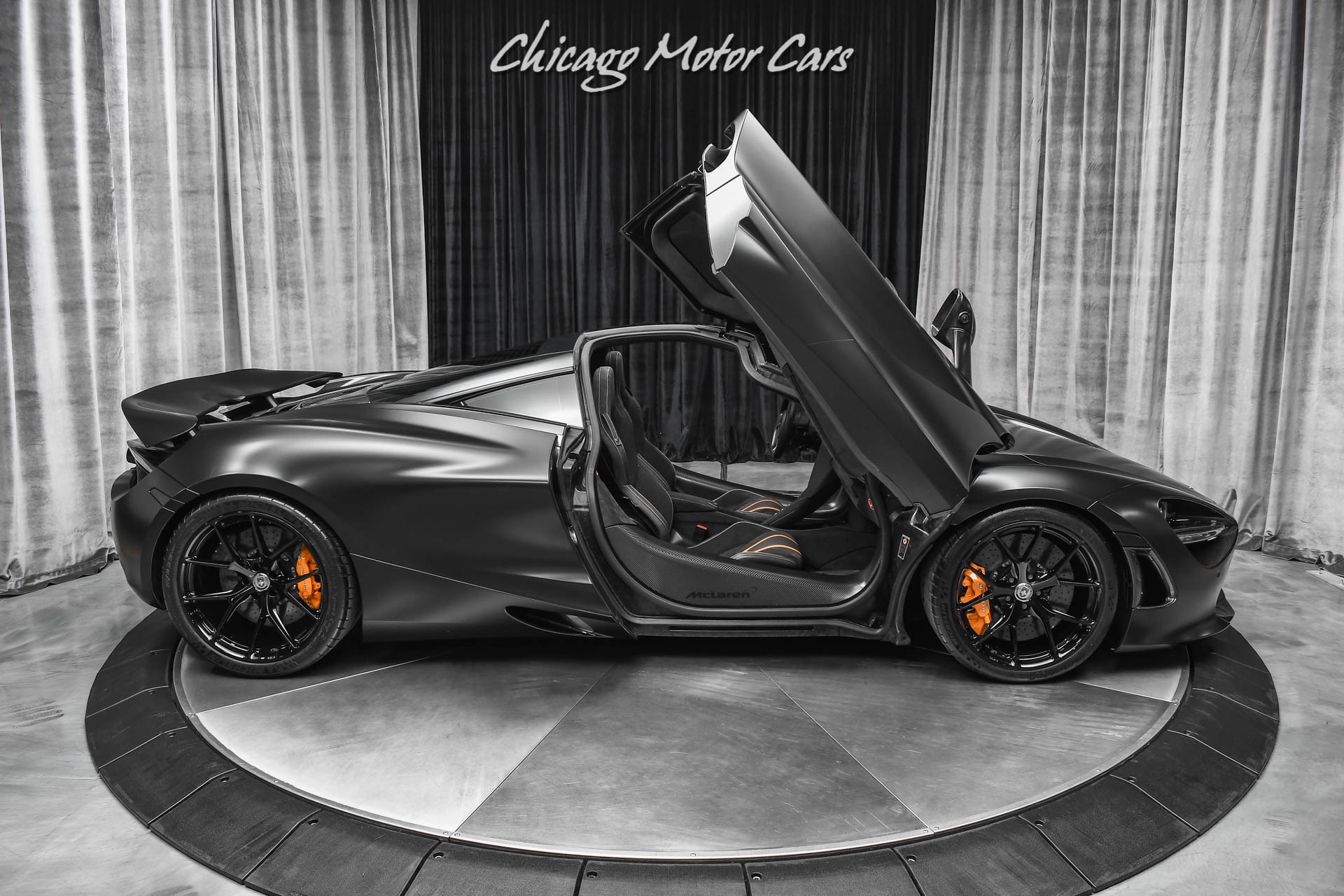 Used-2018-McLaren-720S-Performance-Coupe-Satin-Black-HRE-Wheels-TONS-of-Carbon-HUGE-MSRP