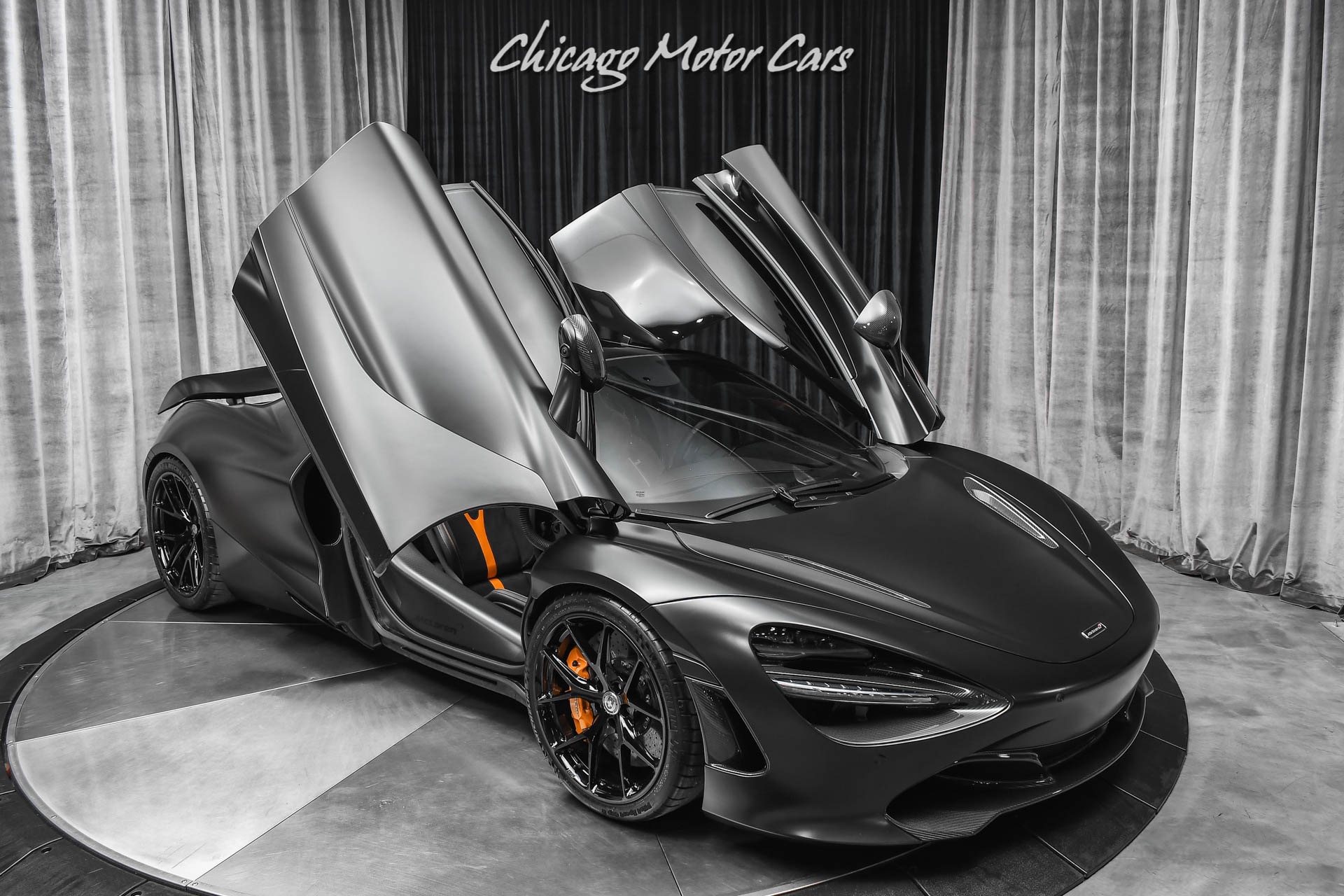 Used-2018-McLaren-720S-Performance-Coupe-Satin-Black-HRE-Wheels-TONS-of-Carbon-HUGE-MSRP