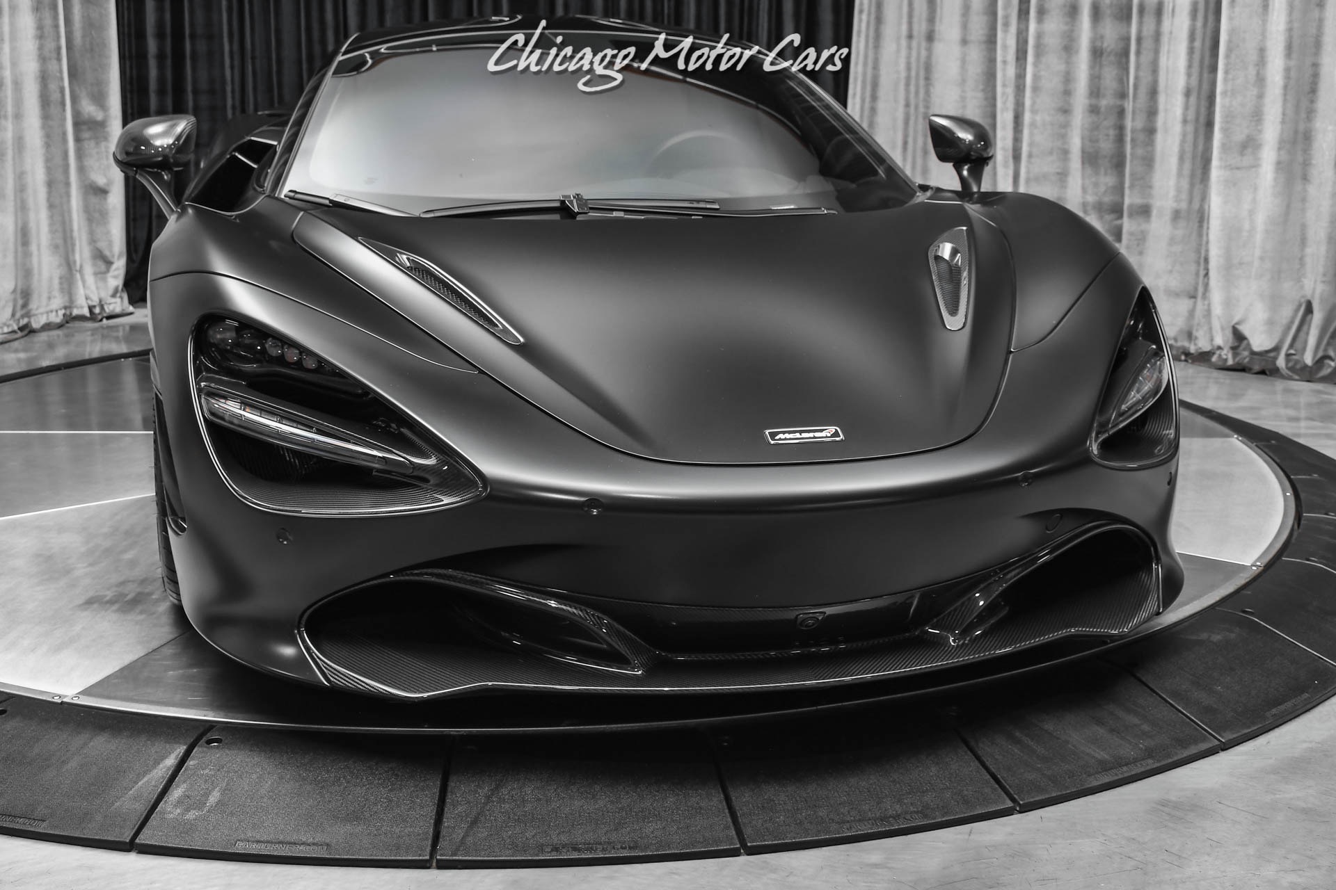 Used-2018-McLaren-720S-Performance-Coupe-Satin-Black-HRE-Wheels-TONS-of-Carbon-HUGE-MSRP