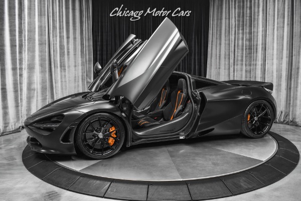 Used 2018 McLaren 720S Performance Coupe Satin Black! HRE Wheels! TONS of Carbon! HUGE MSRP! for sale Sold at Chicago Motor Cars in West Chicago IL 60185 1