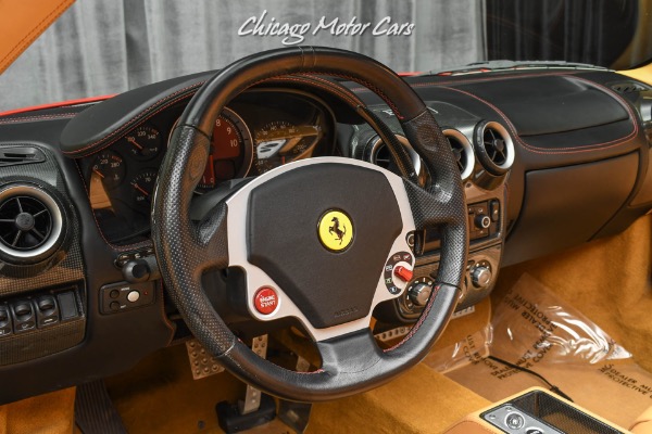 Used-2007-Ferrari-F430-F1-Spider-Daytona-Seats-HRE-Wheels-Race-Exhaust-Full-Front-PPF