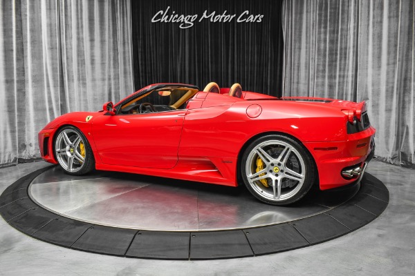 Used-2007-Ferrari-F430-F1-Spider-Daytona-Seats-HRE-Wheels-Race-Exhaust-Full-Front-PPF