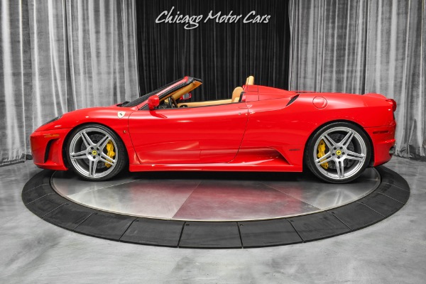 Used-2007-Ferrari-F430-F1-Spider-Daytona-Seats-HRE-Wheels-Race-Exhaust-Full-Front-PPF