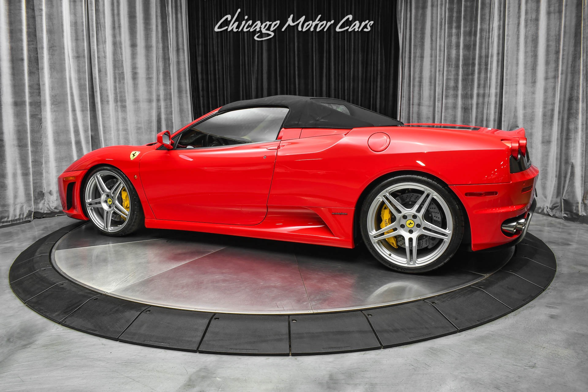 Used-2007-Ferrari-F430-F1-Spider-Daytona-Seats-HRE-Wheels-Race-Exhaust-Full-Front-PPF