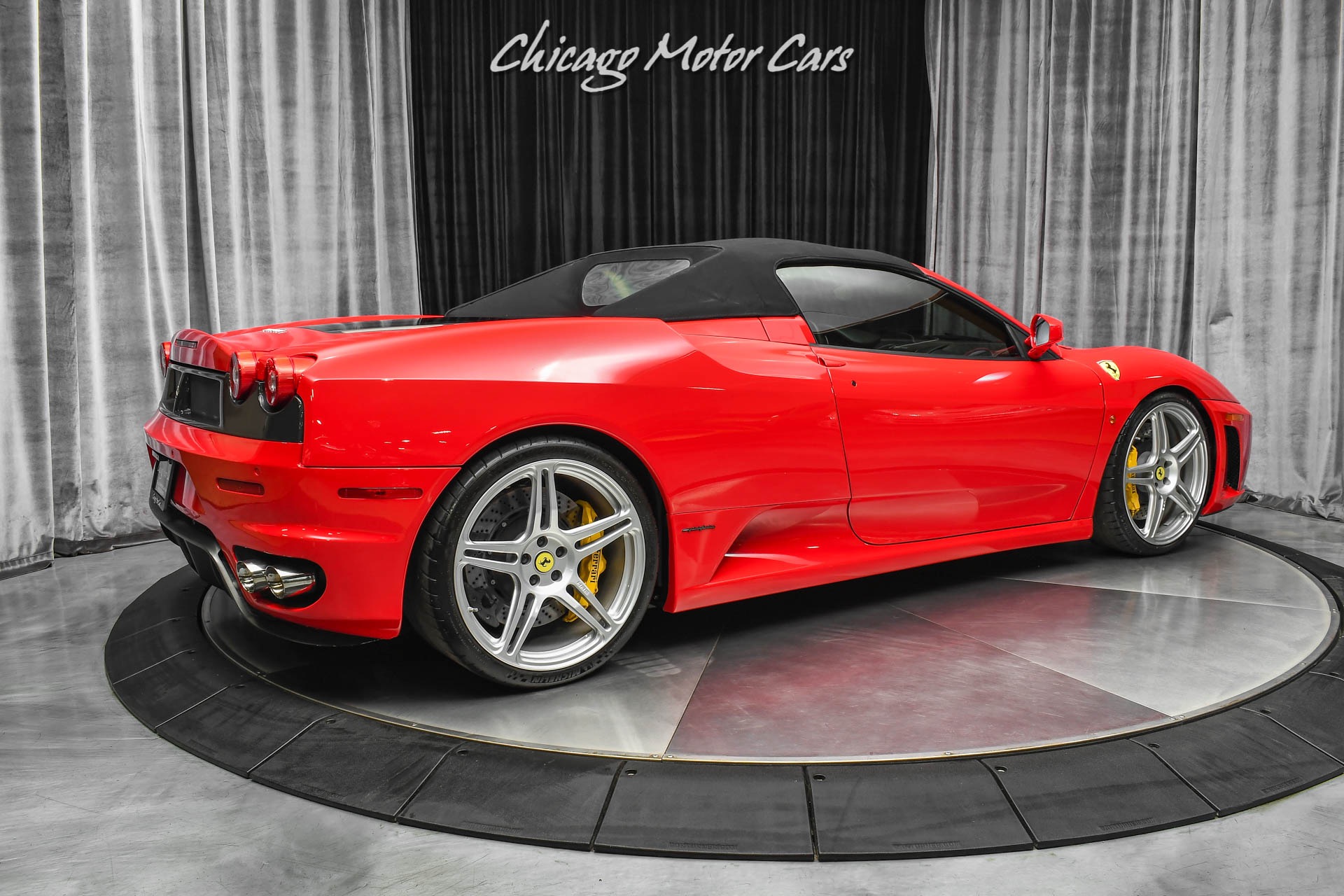 Used-2007-Ferrari-F430-F1-Spider-Daytona-Seats-HRE-Wheels-Race-Exhaust-Full-Front-PPF