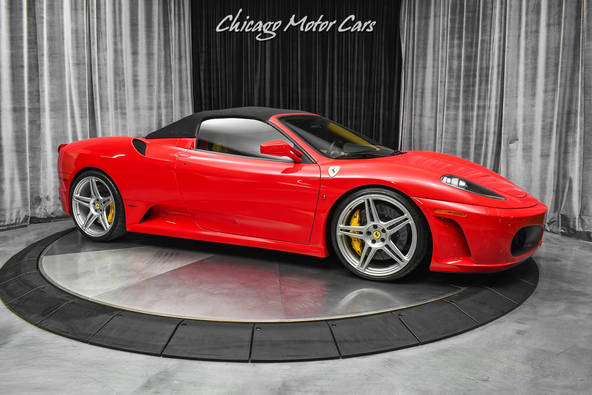 Used-2007-Ferrari-F430-F1-Spider-Daytona-Seats-HRE-Wheels-Race-Exhaust-Full-Front-PPF