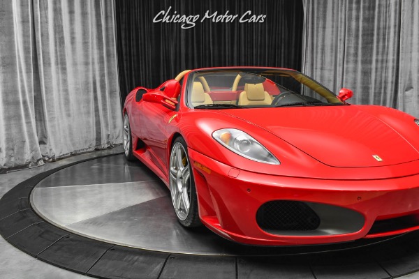 Used-2007-Ferrari-F430-F1-Spider-Daytona-Seats-HRE-Wheels-Race-Exhaust-Full-Front-PPF