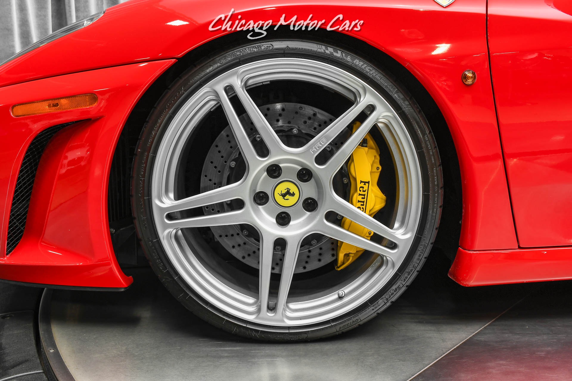 Used-2007-Ferrari-F430-F1-Spider-Daytona-Seats-HRE-Wheels-Race-Exhaust-Full-Front-PPF