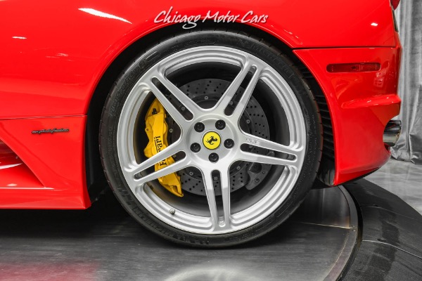 Used-2007-Ferrari-F430-F1-Spider-Daytona-Seats-HRE-Wheels-Race-Exhaust-Full-Front-PPF