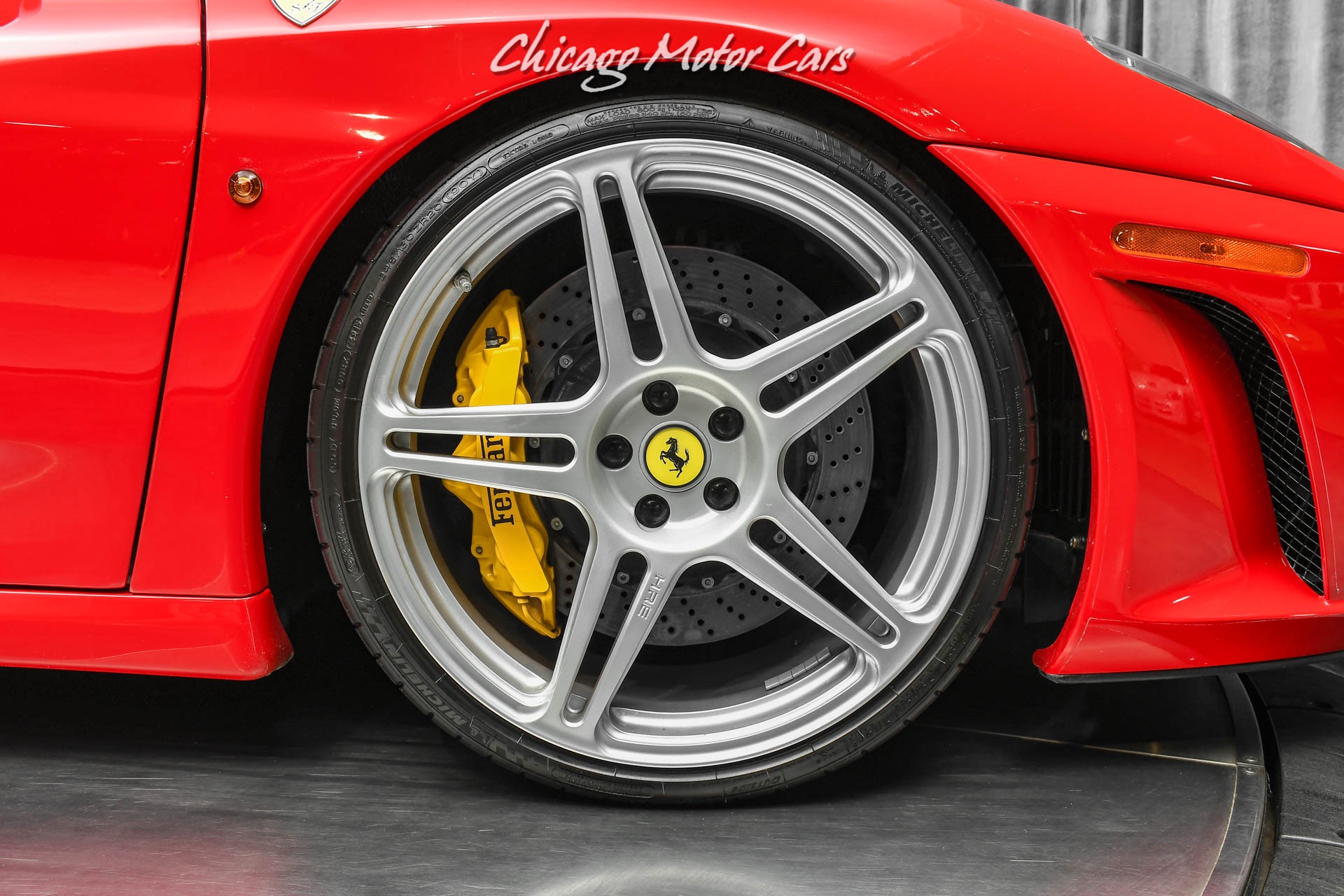 Used-2007-Ferrari-F430-F1-Spider-Daytona-Seats-HRE-Wheels-Race-Exhaust-Full-Front-PPF