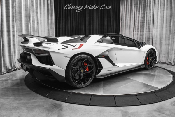 Used-2020-Lamborghini-Aventador-SVJ-LP770-4-Roadster-Factory-Matte-White-CARBON-FIBER-Everywhere-Only-2k-Miles