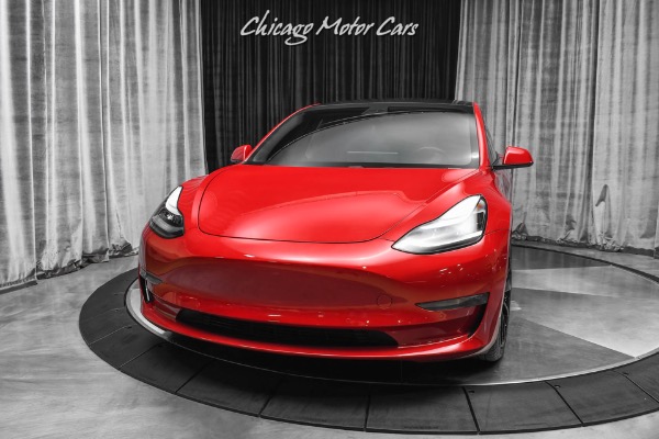 Used 2018 Tesla Model 3 Sedan Long Range Enhanced Autopilot for sale Sold at Chicago Motor Cars in West Chicago IL 60185 2